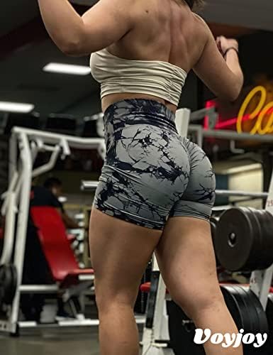 VoyJoy Women Workout Shorts 3.6 Scrunch Butt Butting Gym Shorts