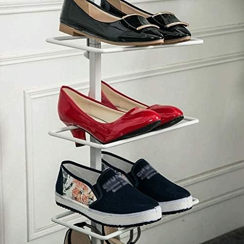 Prateleiras de prateleira de sapatos Dingzz prateleiras multi-camadas Iron antirust, para o showroom à prova d'água e resistente