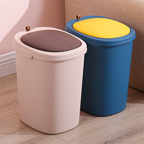 Lata de lixo de abcel, lata de lixo capa doméstica capa de cozinha cesta de papel higiênico com capa de lata de lixo do banheiro