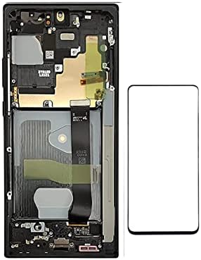 [Preto com quadro] LCD AMOLED para Samsung Galaxy Note 20Ultra 5G Tela digitalizadora LCD Visor Touch Substituição SM-N985 N985A