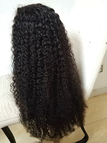 Peruca de renda cheia de alta quanlidade para mulheres negras com cabelos de bebê 150% densidade Camboja real Remy