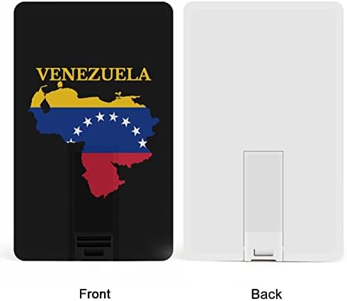 Sinalizador de mapa da Venezuela USB 2.0 Flash-DRIVES MEMATE Stick Stick Credit Card Formulário