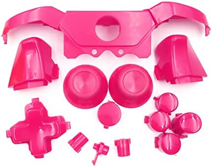 Novo para o Xboxone Elite Controller Buttons Extra Completo Rosa Substituição, Compatível com para Xbox One Elite Wireless