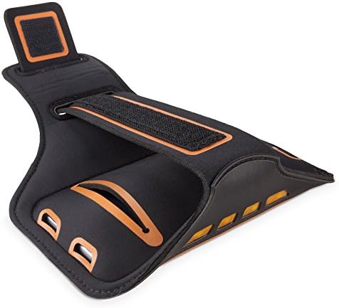 Caixa de ondas de caixa para o Gator de ameixa 3 - Braçadeira do Jogbrite Sports, alta visibilidade dos corredores de LEDs de luz de segurança para a braçadeira para a ameixa 3 - laranja em negrito