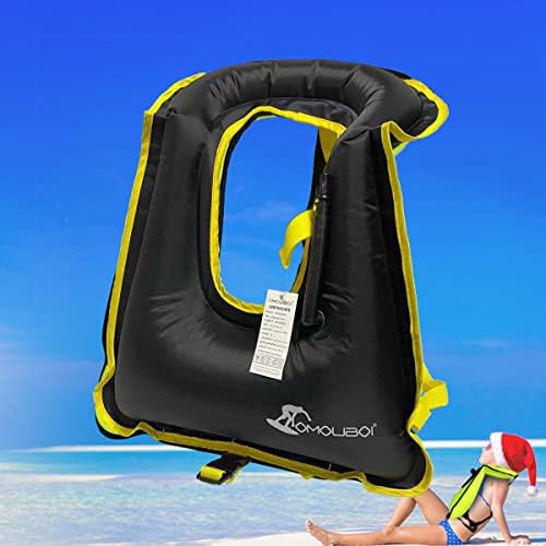 Snorkel Colet para adultos, jaquetas infláveis ​​de colete para mulheres/homens, coletes de natação para caiaque, embarque em remo, pesca, surf, snorkel, esportes aquáticos, rafting