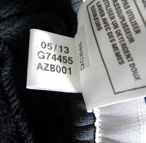 2013-14 Orlando Magic Team emitiu calças pretas 2xl DP46839 - jogo da NBA usado