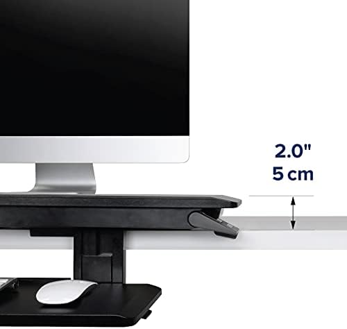ERGOTRON-WorkFit-TX Standing Desk Converter e Workfit Monitor e Kit de laptop, SIT STAND ERGONOMICE RISER RISER PARA CONUMAÇÕES-Para