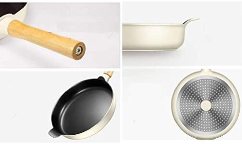 Shypt wok, panelas de cozinha frigideira frigideira, pequeno revestimento de frigideira antiaderente, ideal para