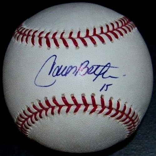 Carlos Beltran New York Yankees Oficial assinado ML Ball - Bolalls autografados