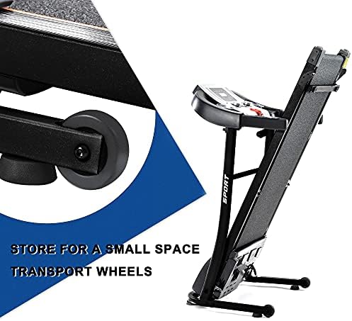 Treadmills dobráveis ​​de bicicleta de esteira elétrica para executar fitness motorizado em execução Treadmill Incline Workout
