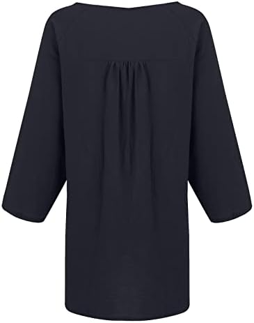 Vestidos de outono Nokmopo para mulheres 2022 Casual Casual Casual Casual Sólida Manga Longa Camisa de bolso do pescoço