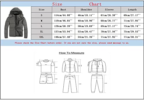Masculino outono e inverno casual com capuz solto espessado, casaco de algodão quente e acolchoado, homens de inverno no inverno