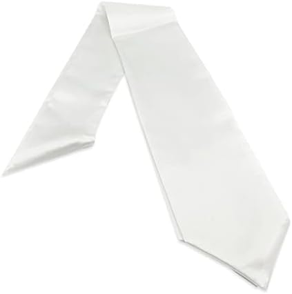 Dzrige unissex graduação adulta roubou graduação de faixa roubada lenço de graduação - 71 , branco