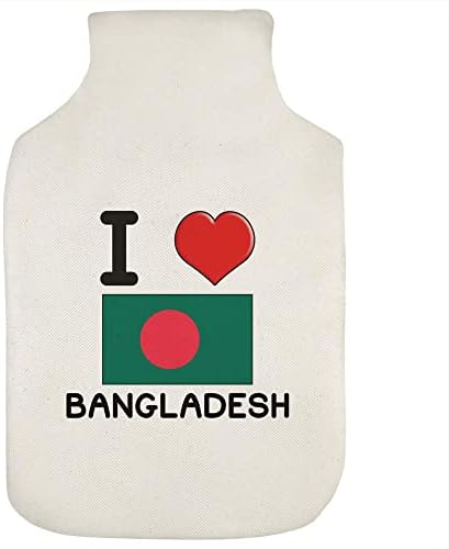 Azeeda 'eu amo a tampa de garrafa de água quente de Bangladesh'