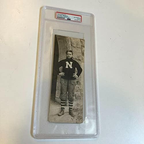 Johnny Chefe Bender 1904 Photo Phot PSA DNA University of Nebraska 1/1 - Fotos autografadas da MLB