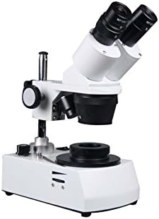Radical 20x-40x Gemologia binocular Microscópio estéreo escuro W Microscópio W Tipo de pólo inferior superior do tipo de luz