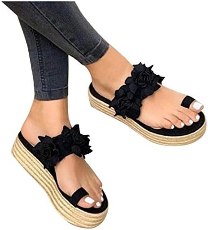 Coloque em apartamento para mulheres sandálias femininas de verão de verão no fundo do dia diariamente sandálias femininas chinelos de verão plataforma casual sandals femininos grossos