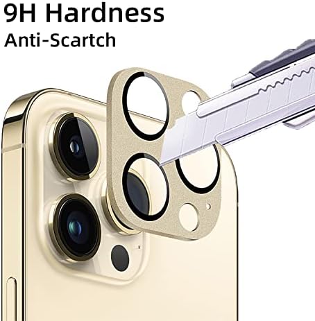 Saharacase Zerodamage Flexiglass HD Camera Lens Protector [2-Pack] Para Apple iPhone 14 Pro/Pro Max Anti-Scratch & Anti-Fingerprint