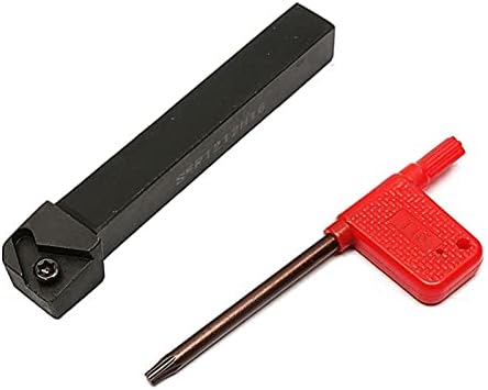 Cutter de moagem de carboneto ser1212h16 titular de ferramentas CNC, com 10 peças de inserções de rosca de ouro 16er ag60, com chaves,