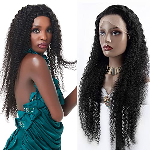 Ouri Hair Jerry Lace Curly Wigs Cabelo Humano 180% Densidade 13x4 Jerry Curly Lace Front Human Hair Wigs para Mulheres Negras
