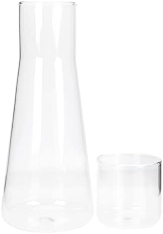 Hemoton Glass Water Garrafs Water Water Pitcher com tampa: Jarro de chá gelado Beveragem transparente para bebida de água de água