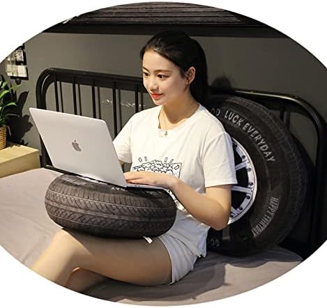 Jovaho 3D Simulation Wheel Plelight travesseiro engraçado pneu recheado com travesseiro macio pneu pneus almofadas de travesseiro para menino e menina decoração de quarto