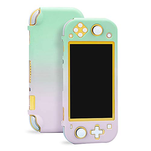 Caixa de Lite Sunoma Switch, casca dura protetora, capa colorida de caixa, capa dura para trás, compatível com Nintendo Switch Lite 2019