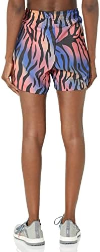 Tigre feminino adidas shorts de tecido impresso