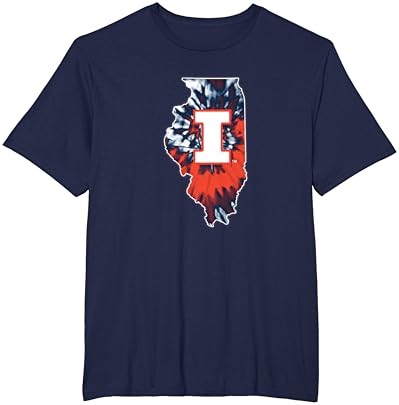 T-shirt da Universidade de Illinois lutando