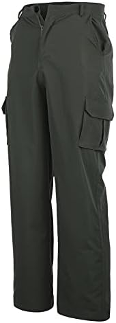 Calça de carga esportiva de wenkomg1 para homens trabalhos luxuosos calças folgadas calças de moletom reto de pernas pescando calças de caminhada