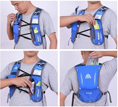 LovTour Premium Run Race Hydration Vest Pack para maratona, ciclismo, caminhada com garrafa de água macia como presente