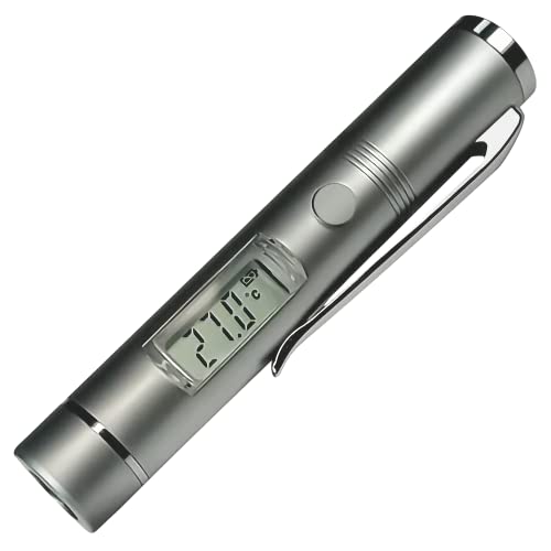 METRIS INSTRUMENTOS Mini Termômetro Digital Infravermelho Termômetro Laser Pen do medidor de temperatura para cozinhar,