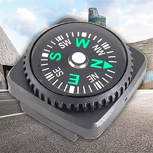DOUBAO 5PCS Mini relógio Strap Button Compass for Bracelelet Survival Mini Pocket Compass ao ar livre Acessórios de camping