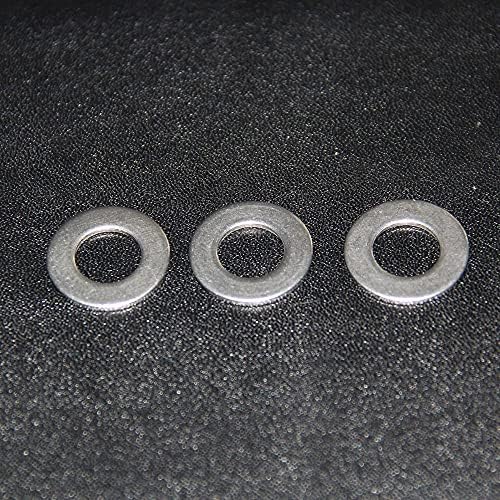 10pcs de 1,5 mm de espessura m22 ~ m75 alta temperatura resistência a anel de vedação de alumínio Metal Metal Crush arruela