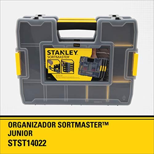 Stanley Sortmaster Organizer Box com divisores,