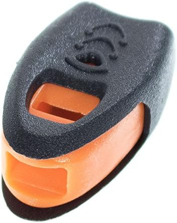 Paracord Planet Emergency Whistle Zipper Pull - Disponível em pacotes de 5, 10, 25, 50, 100 - Fique seguro ao ar livre com este apito na ponta dos dedos