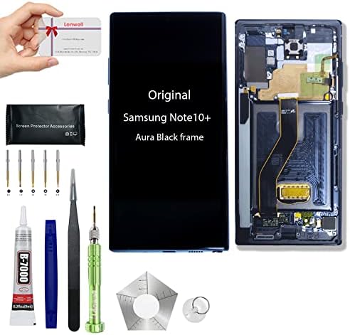Samsung Galaxy Note 10 mais 6,8 ”VERDADEIRO DIGITIZADOR ORIGINAL DIGITIDADE LCD TRUE MONTAGEM DE SUPLETAÇÃO N975 N975U N975W SM-N975F