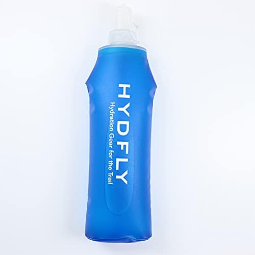 Garrafa de água dobrável do Baitoo, garrafa de água dobrável dobrável de balão macio sem BPA para corrida de caminhada para caminhadas de caminhada