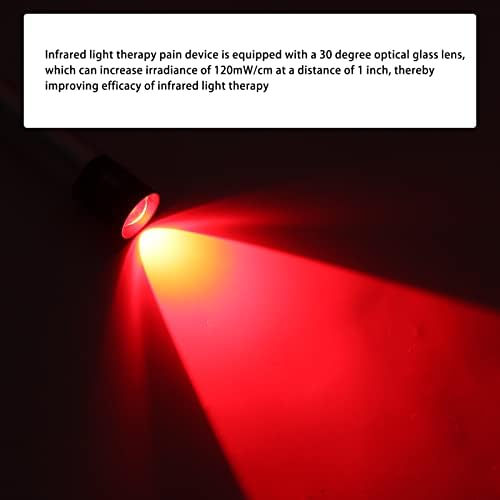 Luz de terapia vermelha infravermelha, lâmpada portátil de terapia de infravermelho portátil Máquina de dispositivo de terapia