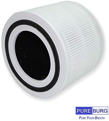 Filtros HEPA de substituição de 2 pacote Pureburg compatíveis com purificador de ar puro puro air 240