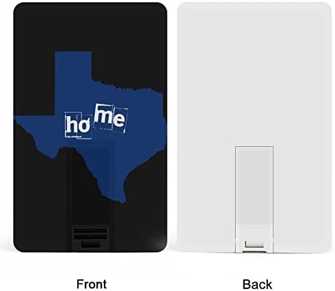 Texas Home Mapa Drive USB 2.0 32G e 64G Cartão de memória portátil para PC/laptop