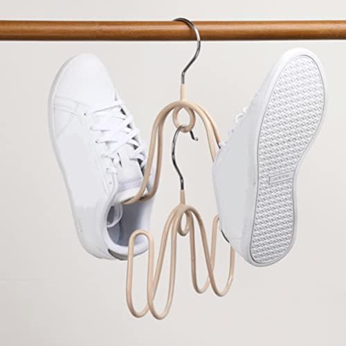 Cabilock towel hanguer de parede montado na parede secar sapatos de rack cabide de secagem prateleira: 4pcs pendurados sapatos