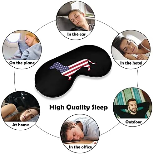 Dachshund American Sleep Máscara de dormir