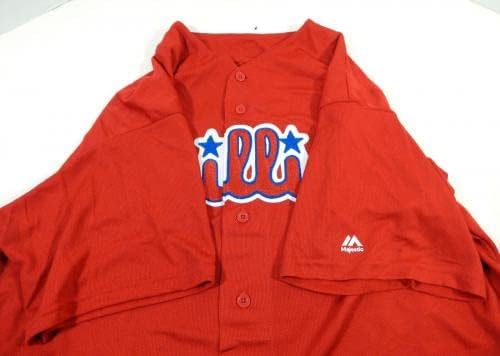 Philadelphia Phillies Carpenter #2 Game usou Red Jersey ext