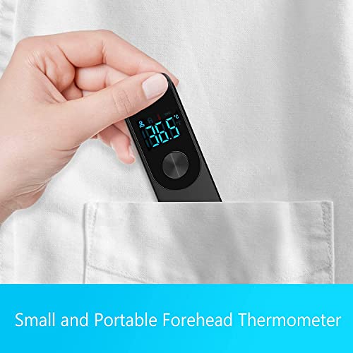 EZMEDRX - Termômetro da testa 3 em 1 Display LCD digital, não contato, alarme de febre, leitura precisa e rápida