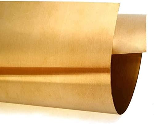 Placa de latão accduer folha de cobre pura papel alumínio de metal fino folhas de papel alumínio Toodness Placa de latão Placa