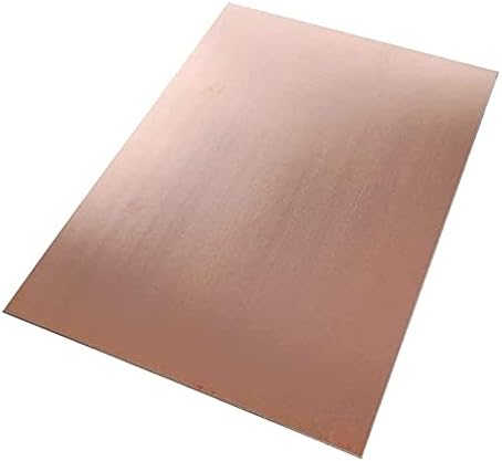 Nianxinn Folha de cobre Folha de cobre Placa de folha de metal1. 2x 200 x 300 mm placa de metal de cobre, 200 mm x 300 mm x