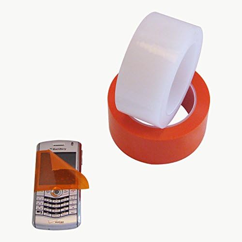 PATCO 5560/TROR0536 5560 Fita de filme protetora removível: 1/2 x 36 yd, laranja transparente