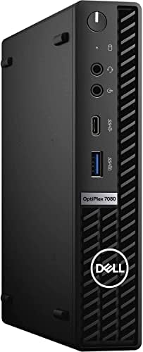 Dell Optiplex 7080 XE Micro Formation Mini Desktop, Intel I5-10500T 6 núcleos até 3,8 GHz, Intel UHD Graphics, 32 GB DDR4 RAM, 1 TB PCIE SSD, WIFI 6, Bluetooth 5.1, Windows 10 Pro, Black