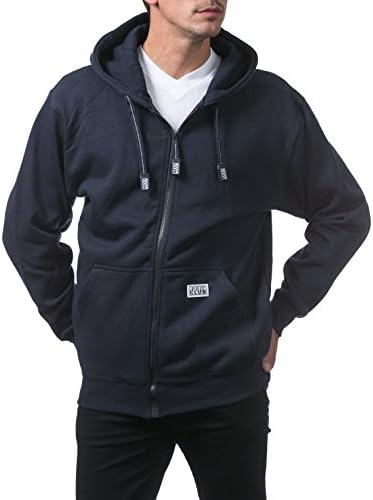 Club Men's Heavyweight Full Zip Fleece Hoodie